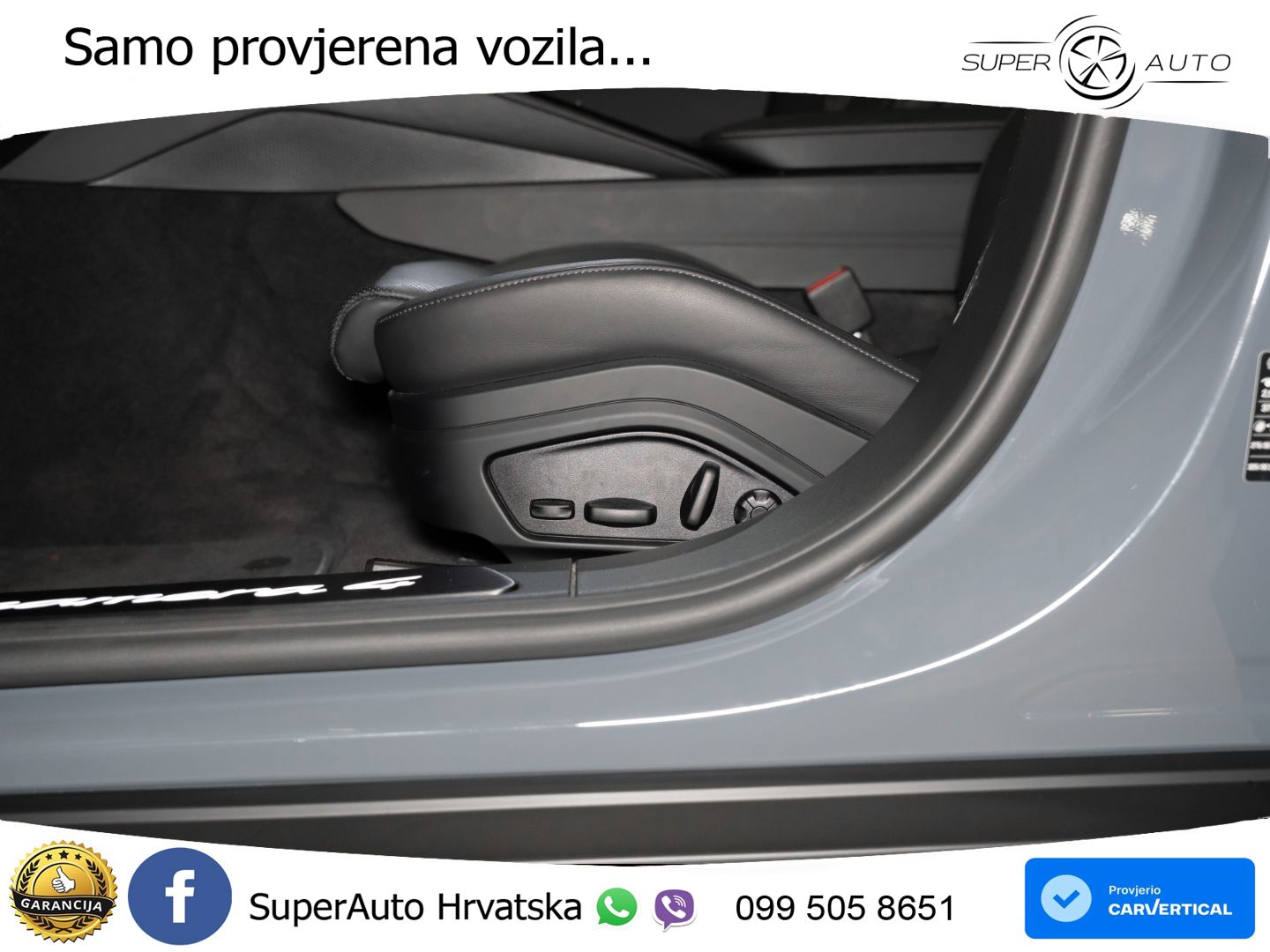 Porsche Panamera 4 2.9 V6 (470 KS) E-Hybrid PDK ZRAČNI+ACC+GR SJED+KAM+PANO