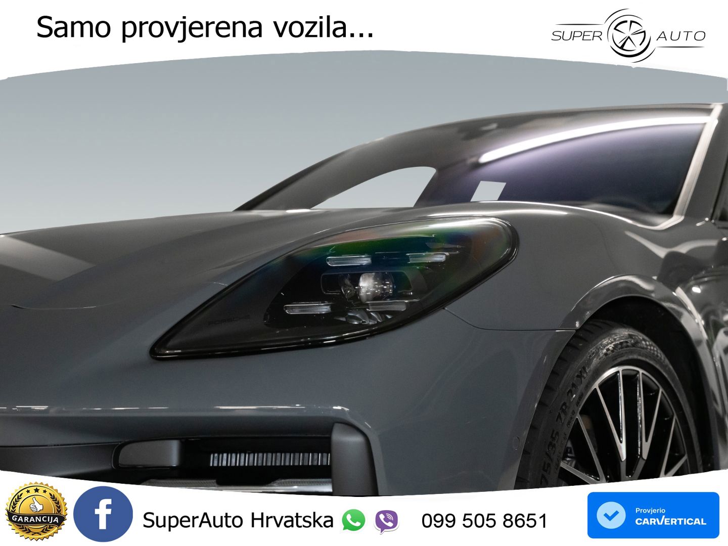 Porsche Panamera 4 2.9 V6 (470 KS) E-Hybrid PDK ZRAČNI+ACC+GR SJED+KAM+PANO