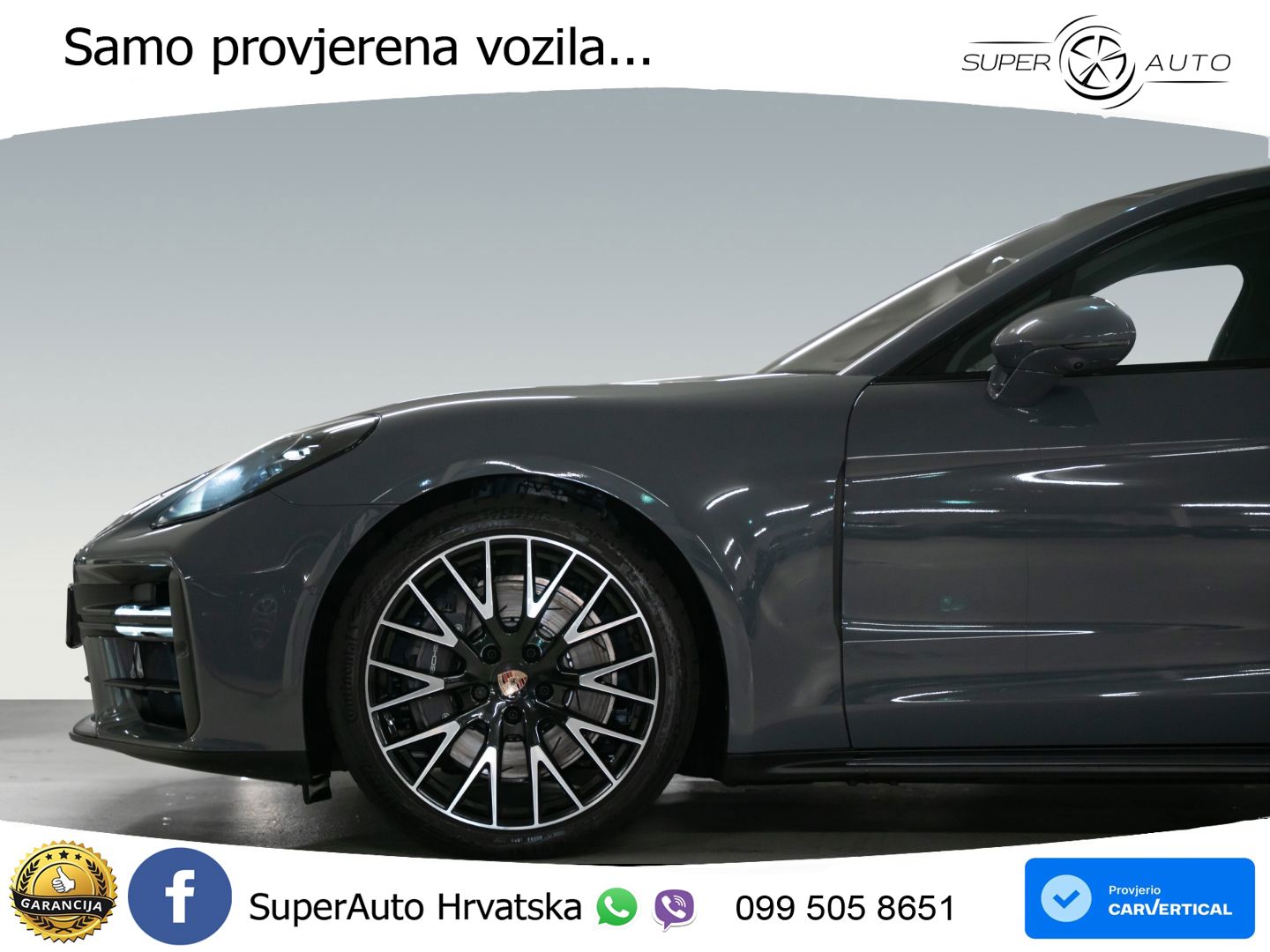 Porsche Panamera 4 2.9 V6 (470 KS) E-Hybrid PDK ZRAČNI+ACC+GR SJED+KAM+PANO
