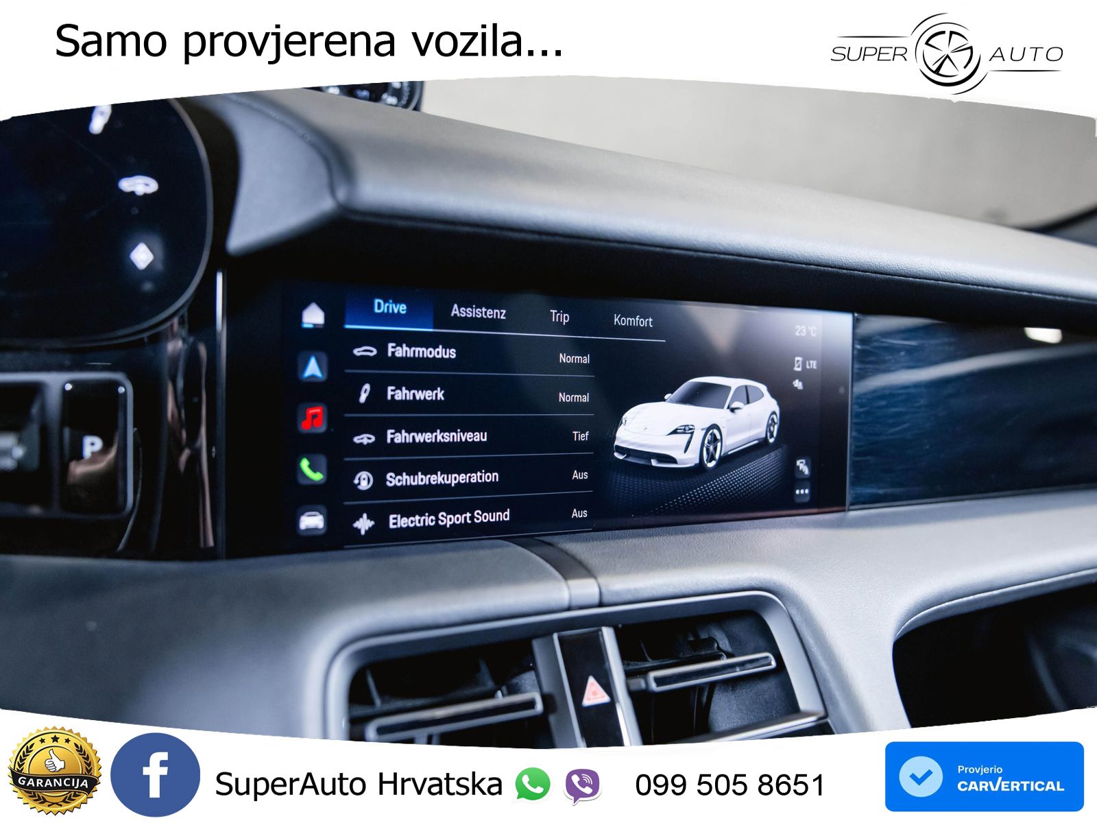 Porsche Taycan Sport Turismo Performance Plus 93.4 kWh (476 KS)