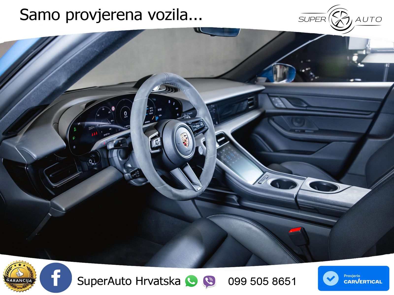 Porsche Taycan Sport Turismo Performance Plus 93.4 kWh (476 KS)
