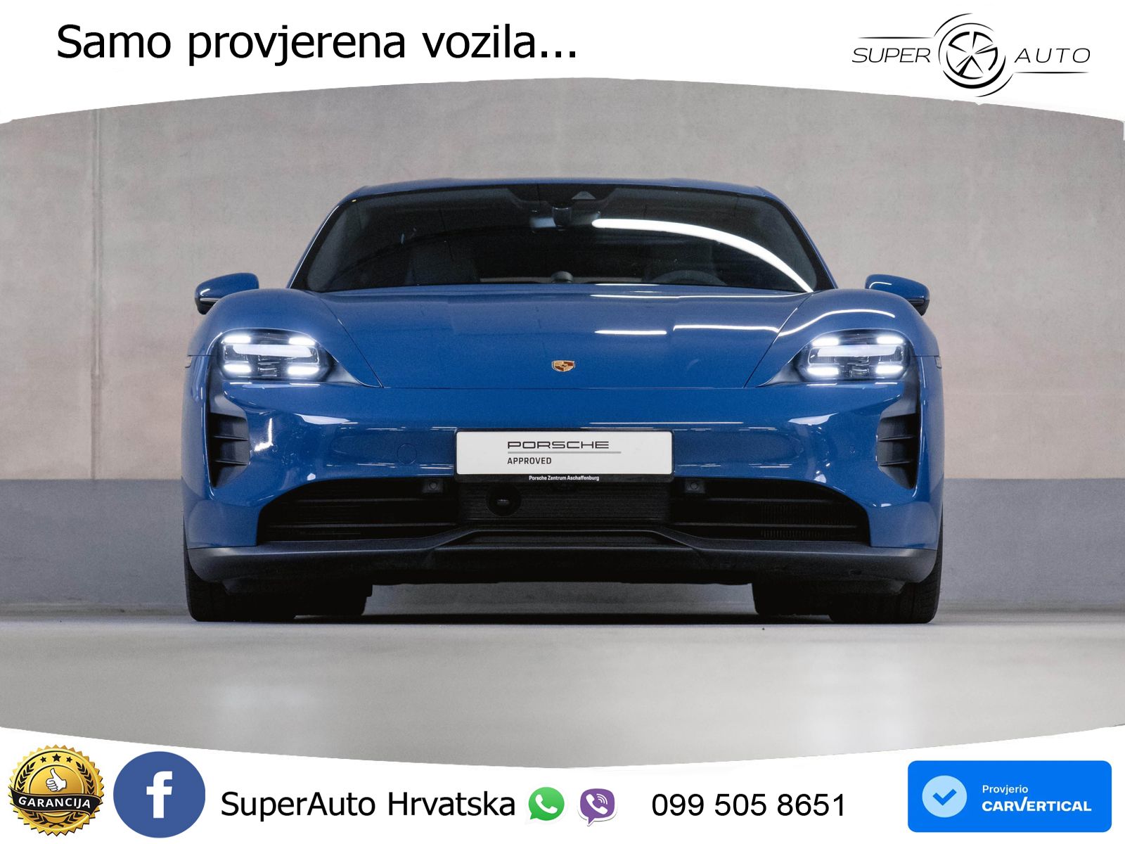 Porsche Taycan Sport Turismo Performance Plus 93.4 kWh (476 KS)