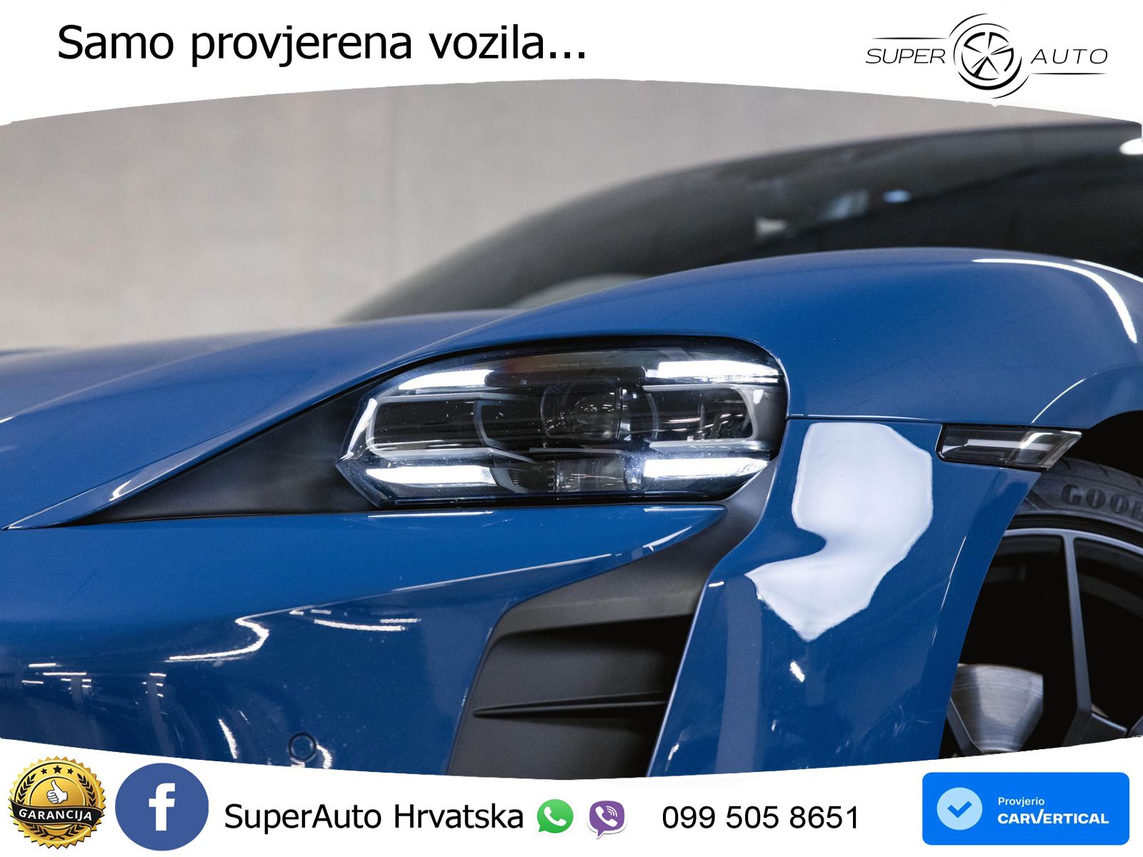Porsche Taycan Sport Turismo Performance Plus 93.4 kWh (476 KS)