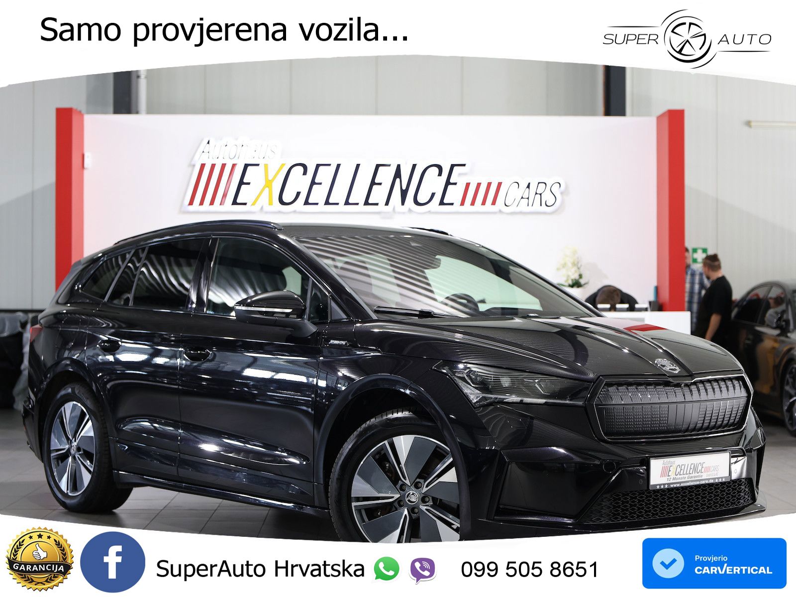 Škoda Enyaq iV 80 82 kWh (204 KS) SportLine LED+GR SJED+ACC