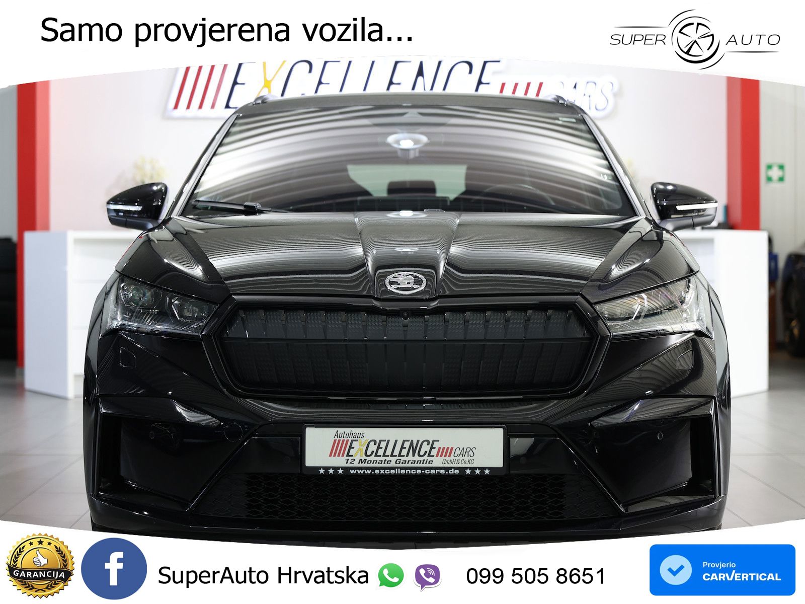 Škoda Enyaq iV 80 82 kWh (204 KS) SportLine LED+GR SJED+ACC