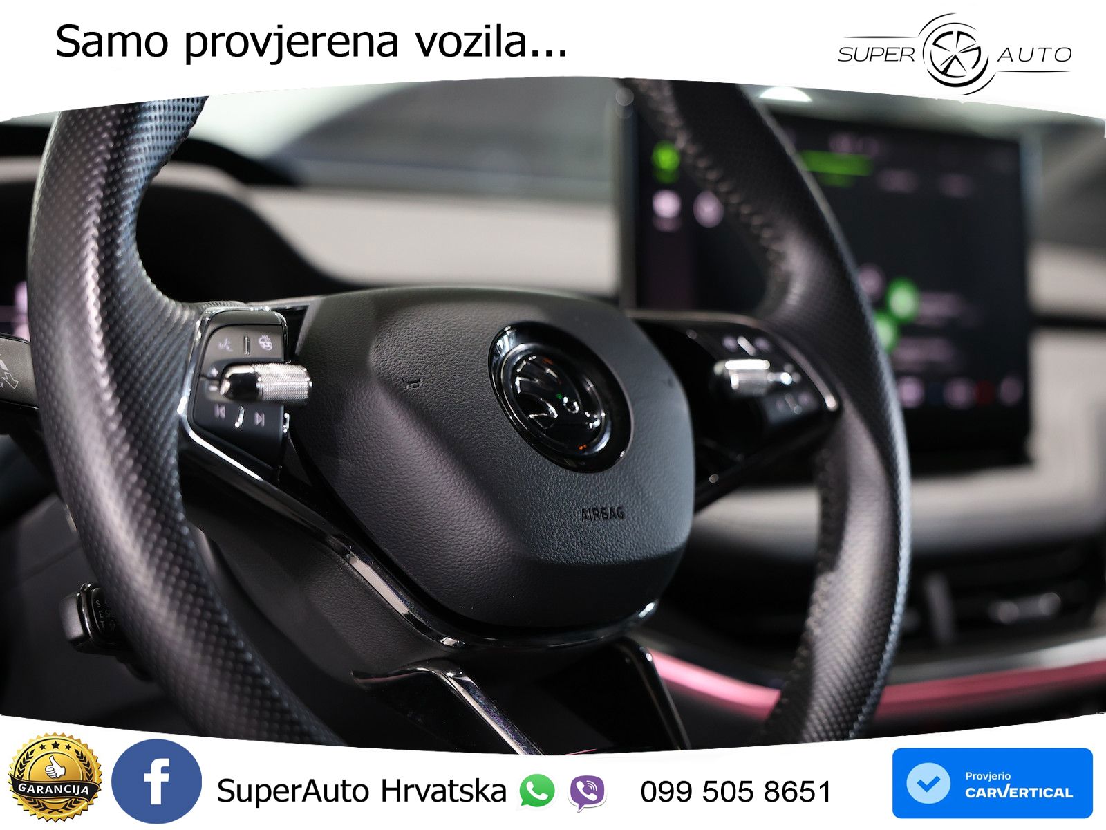 Škoda Enyaq iV 80 82 kWh (204 KS) SportLine LED+GR SJED+ACC