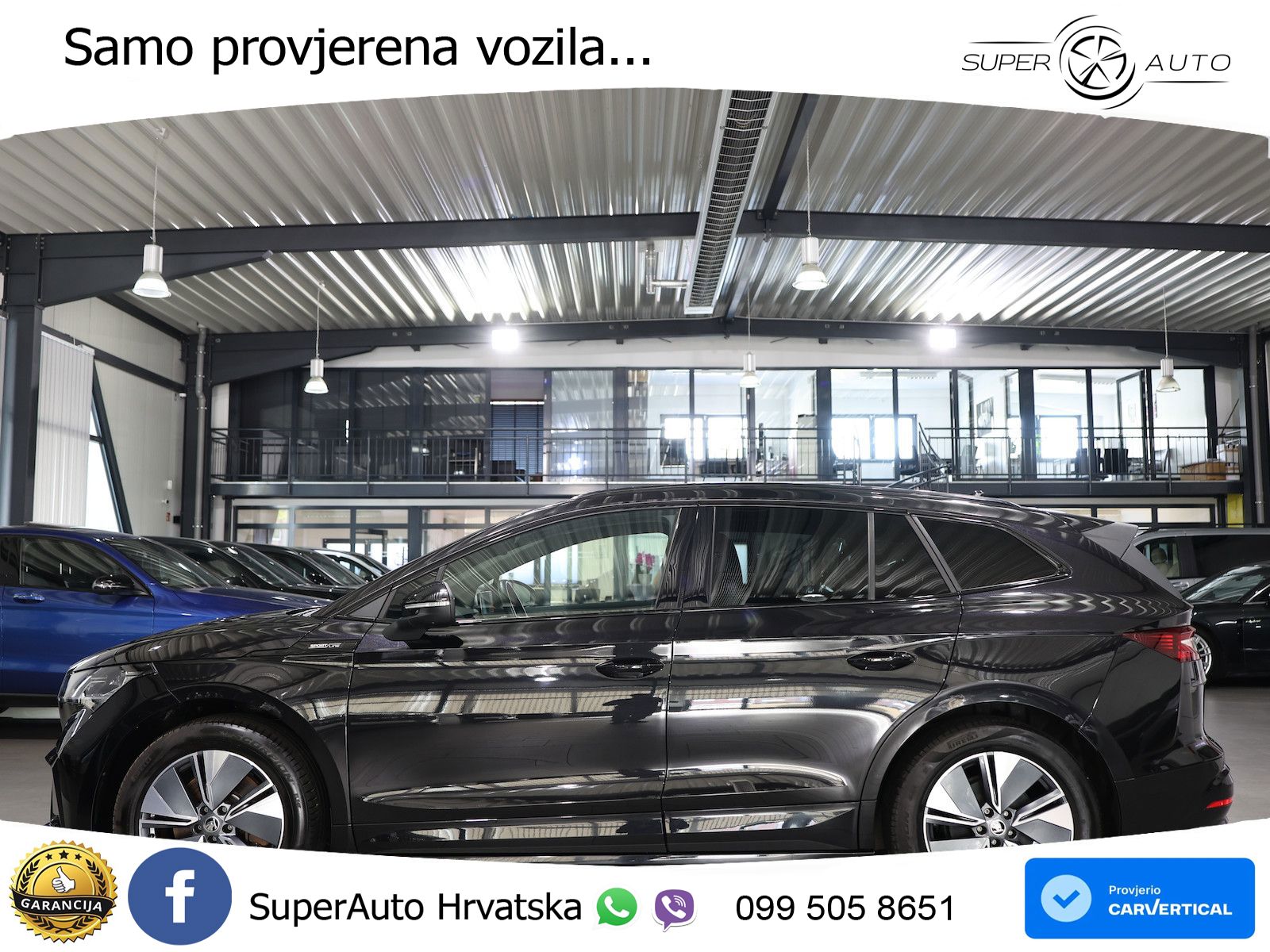 Škoda Enyaq iV 80 82 kWh (204 KS) SportLine LED+GR SJED+ACC
