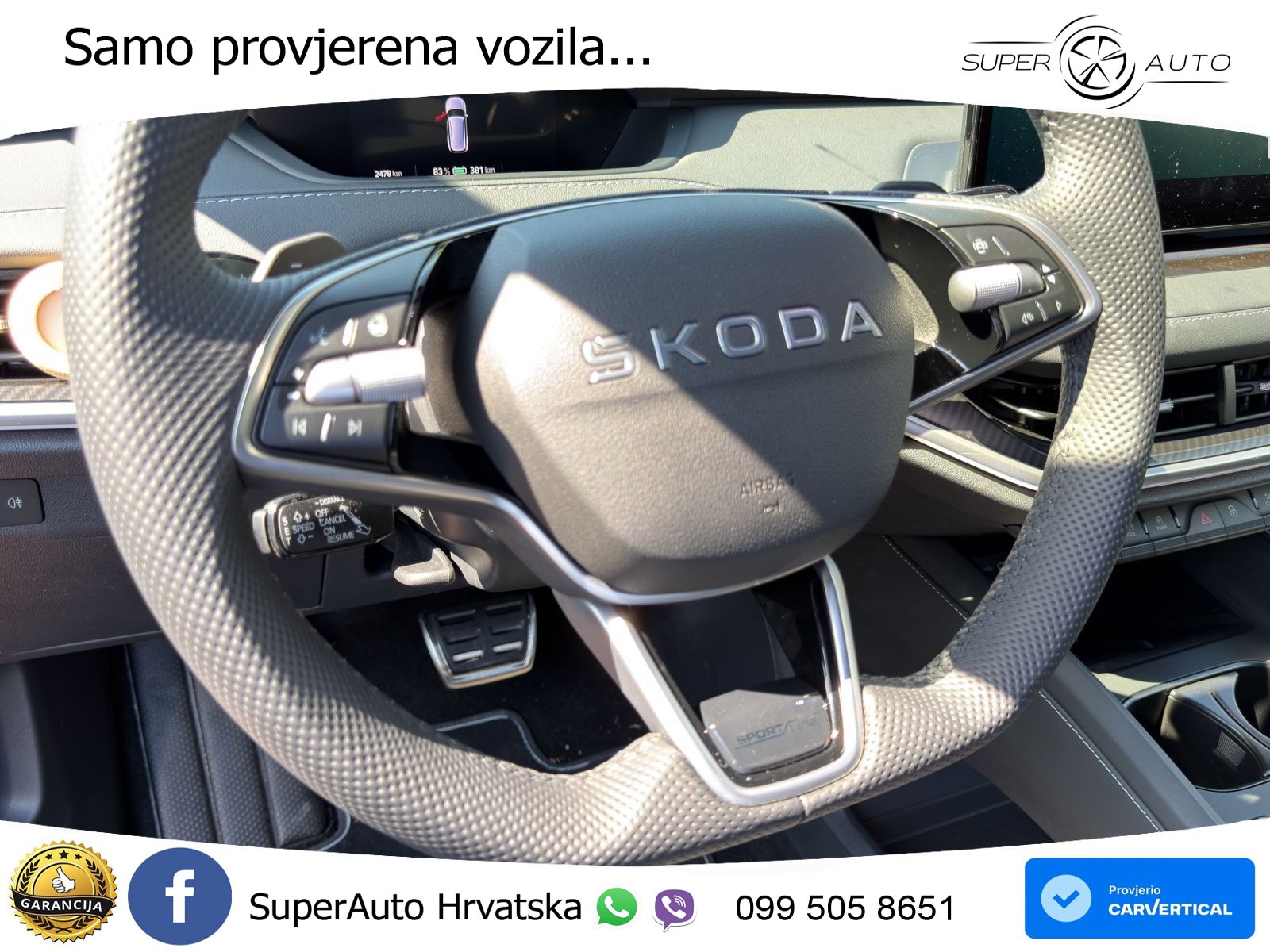 Škoda Enyaq 85x 82 kWh (286 KS) AWD