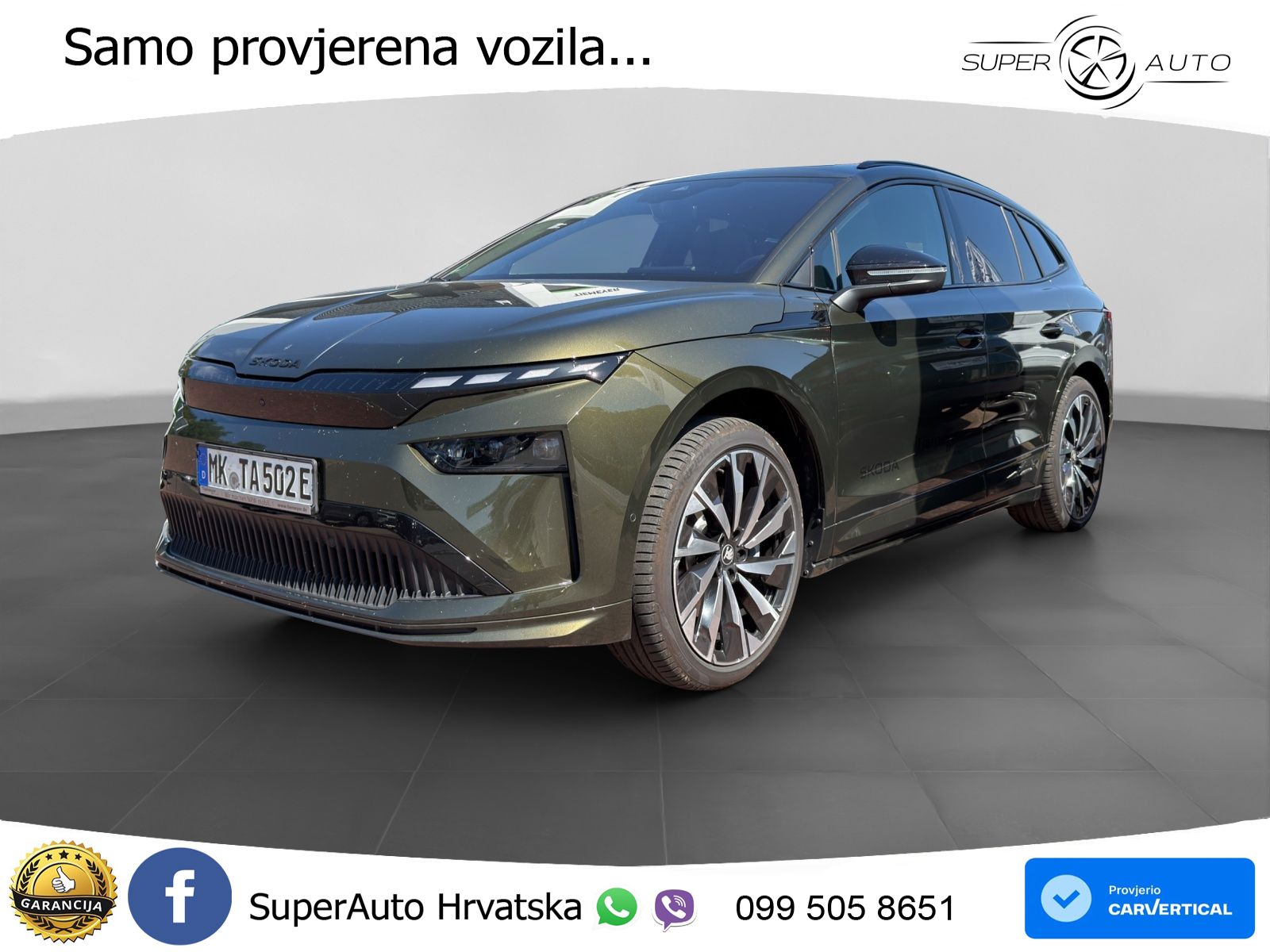 Škoda Enyaq 85x 82 kWh (286 KS) AWD