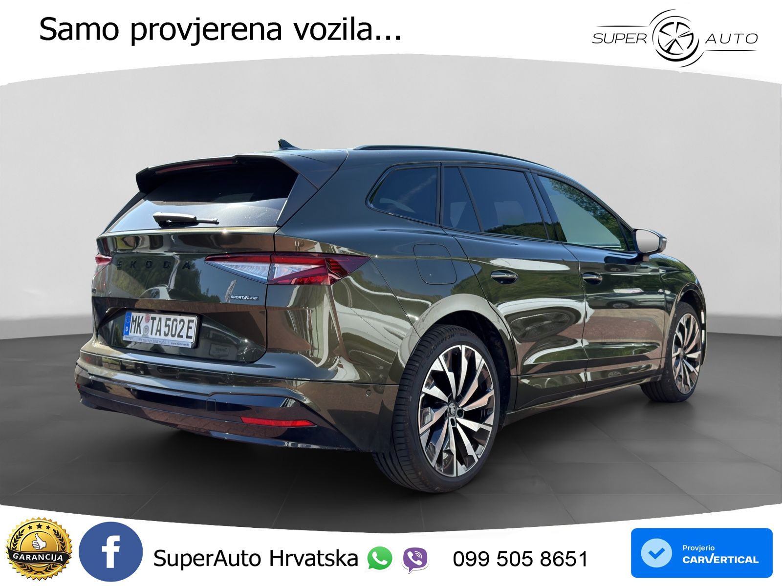 Škoda Enyaq 85x 82 kWh (286 KS) AWD