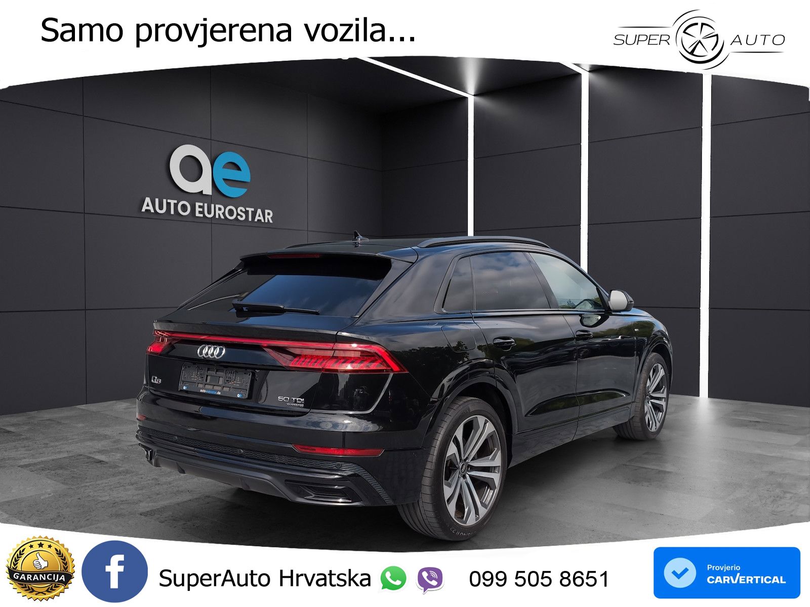 Audi Q8 50 TDI V6 (286 KS) quattro Tiptronic