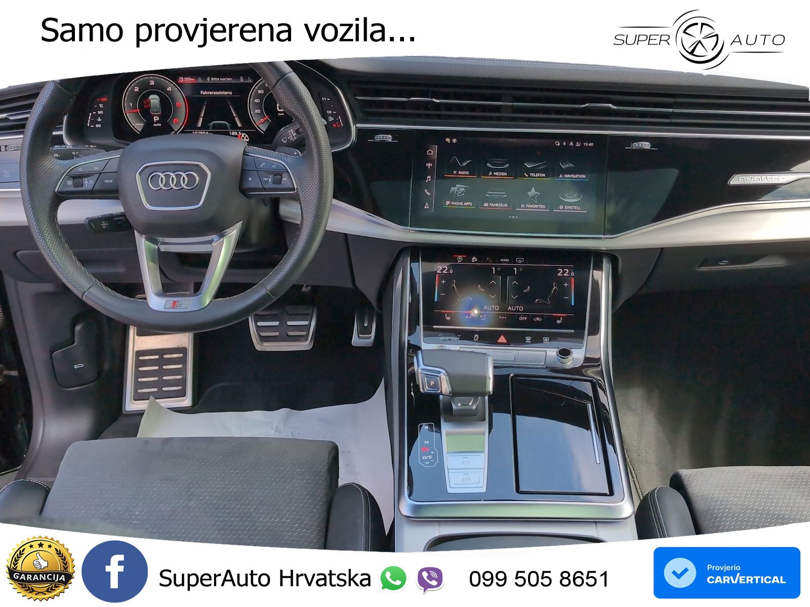 Audi Q8 50 TDI V6 (286 KS) quattro Tiptronic