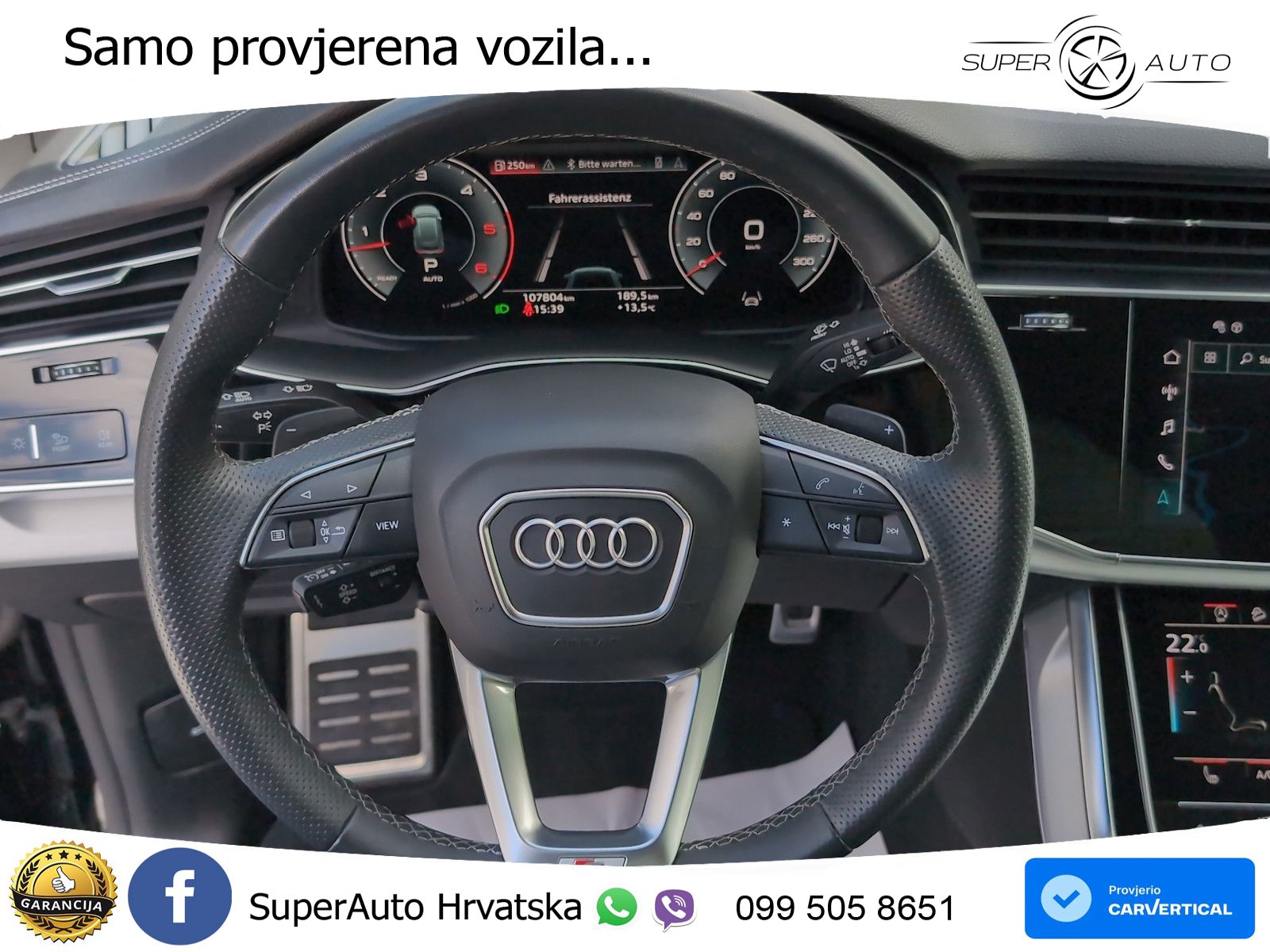 Audi Q8 50 TDI V6 (286 KS) quattro Tiptronic
