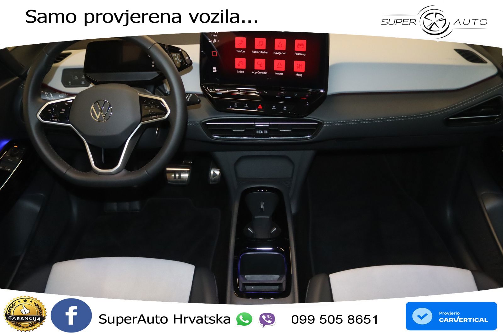 Volkswagen ID.3 Pro 62 kWh (204 KS) LED+GR SJED+ACC