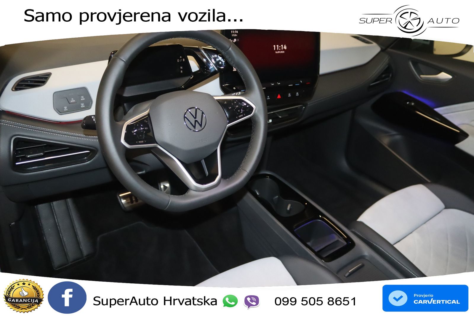 Volkswagen ID.3 Pro 62 kWh (204 KS) LED+GR SJED+ACC