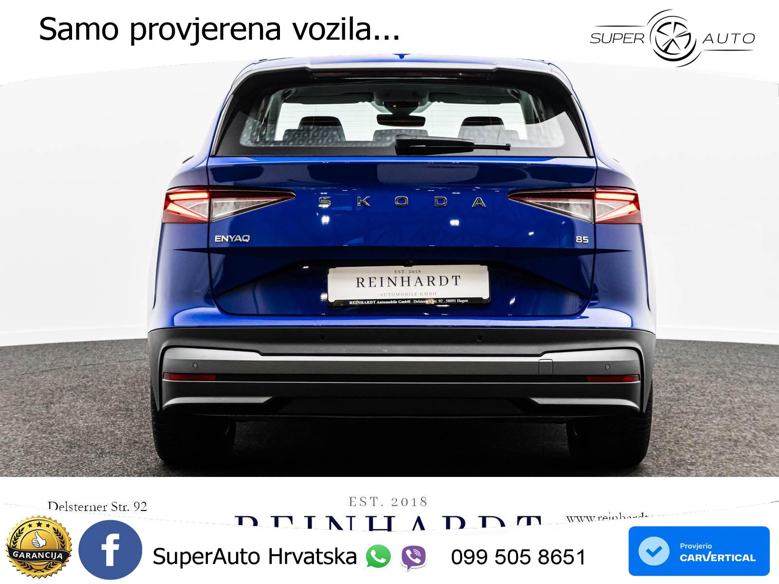 Škoda Enyaq 85 82 kWh (286 KS) Loft