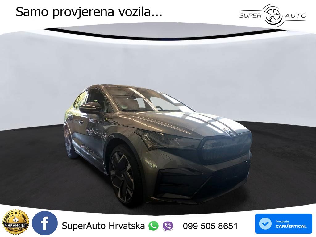 Škoda Enyaq iV RS 82 kWh (299 KS) AWD LED+GR SJED+ACC
