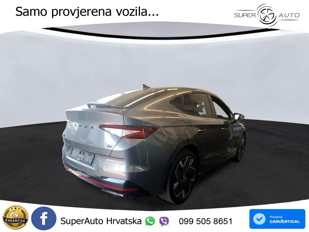 Škoda Enyaq iV RS 82 kWh (299 KS) AWD LED+GR SJED+ACC