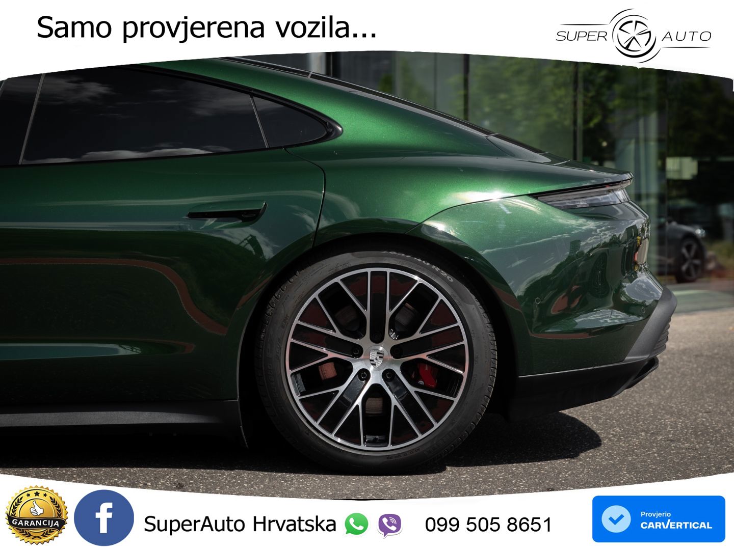 Porsche Taycan 4S 105 kWh (598 KS)