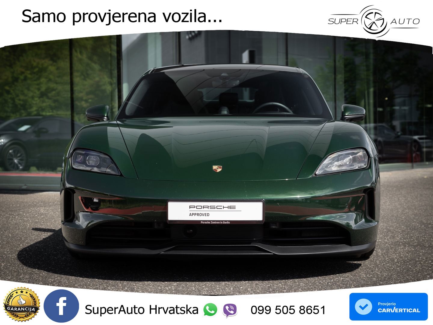 Porsche Taycan 4S 105 kWh (598 KS)