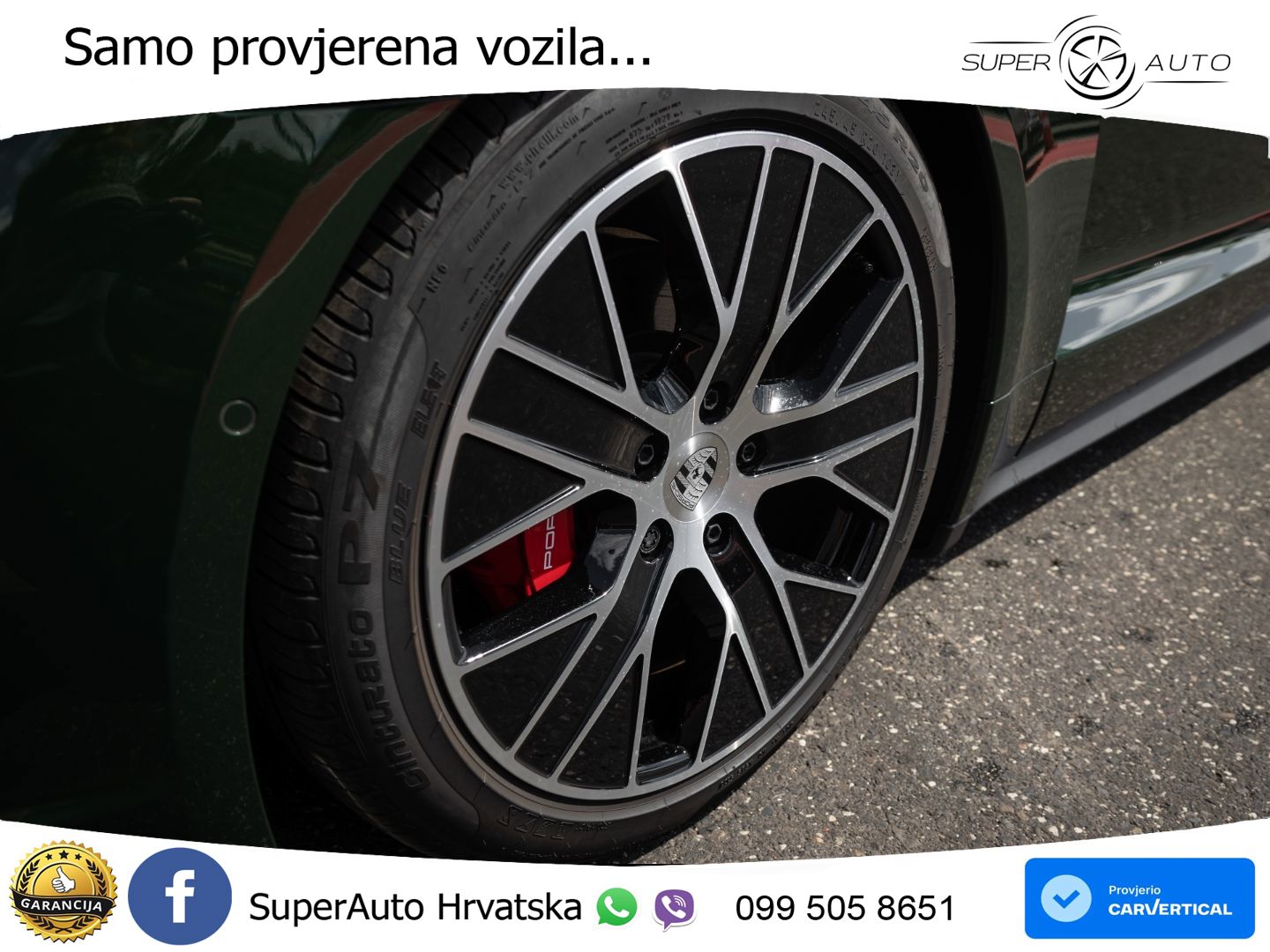 Porsche Taycan 4S 105 kWh (598 KS)