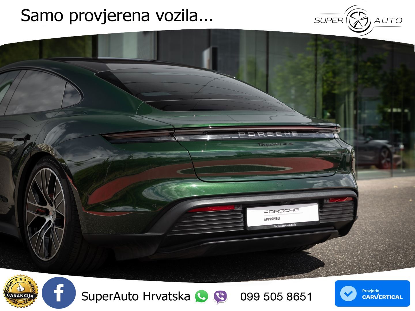 Porsche Taycan 4S 105 kWh (598 KS)