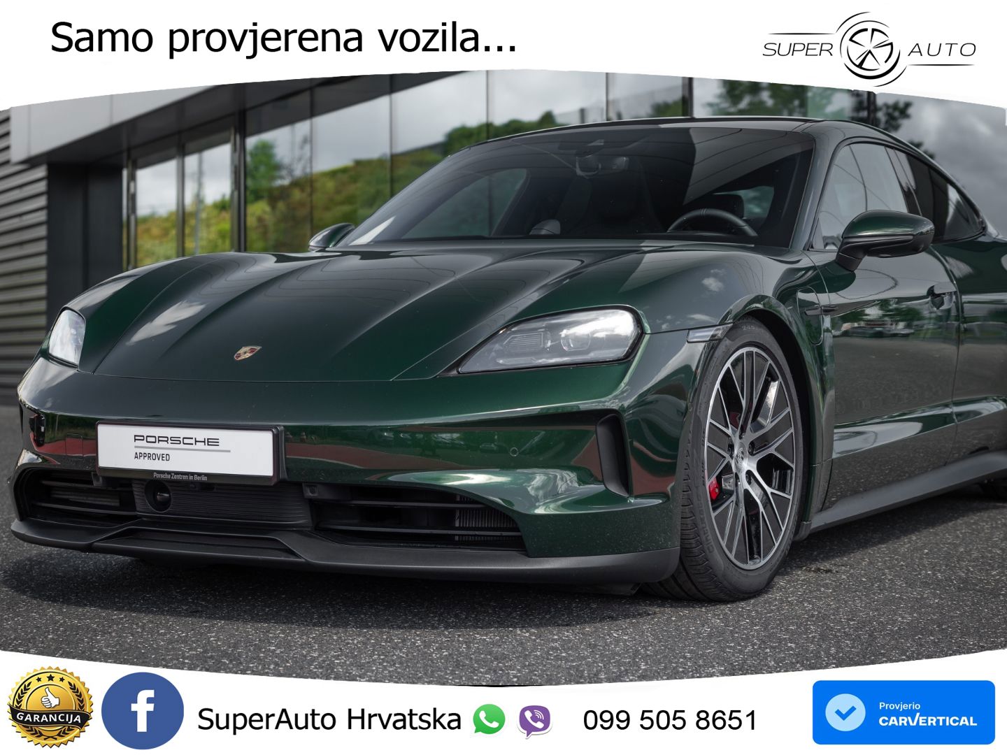 Porsche Taycan 4S 105 kWh (598 KS)
