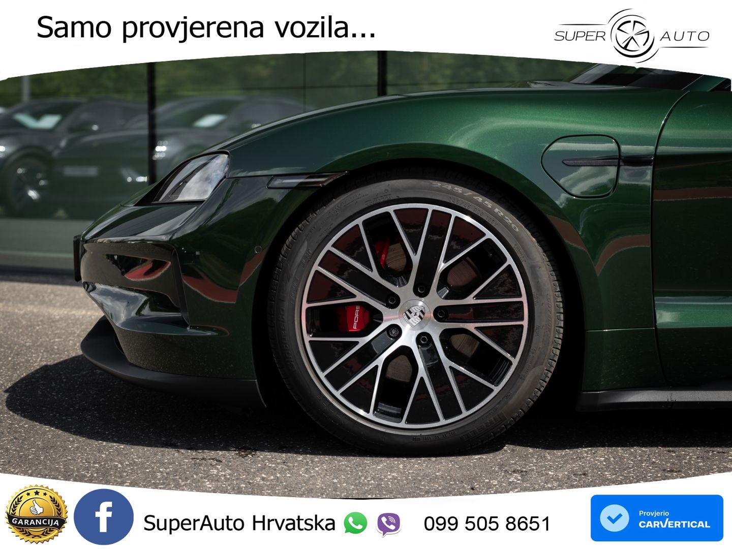 Porsche Taycan 4S 105 kWh (598 KS)