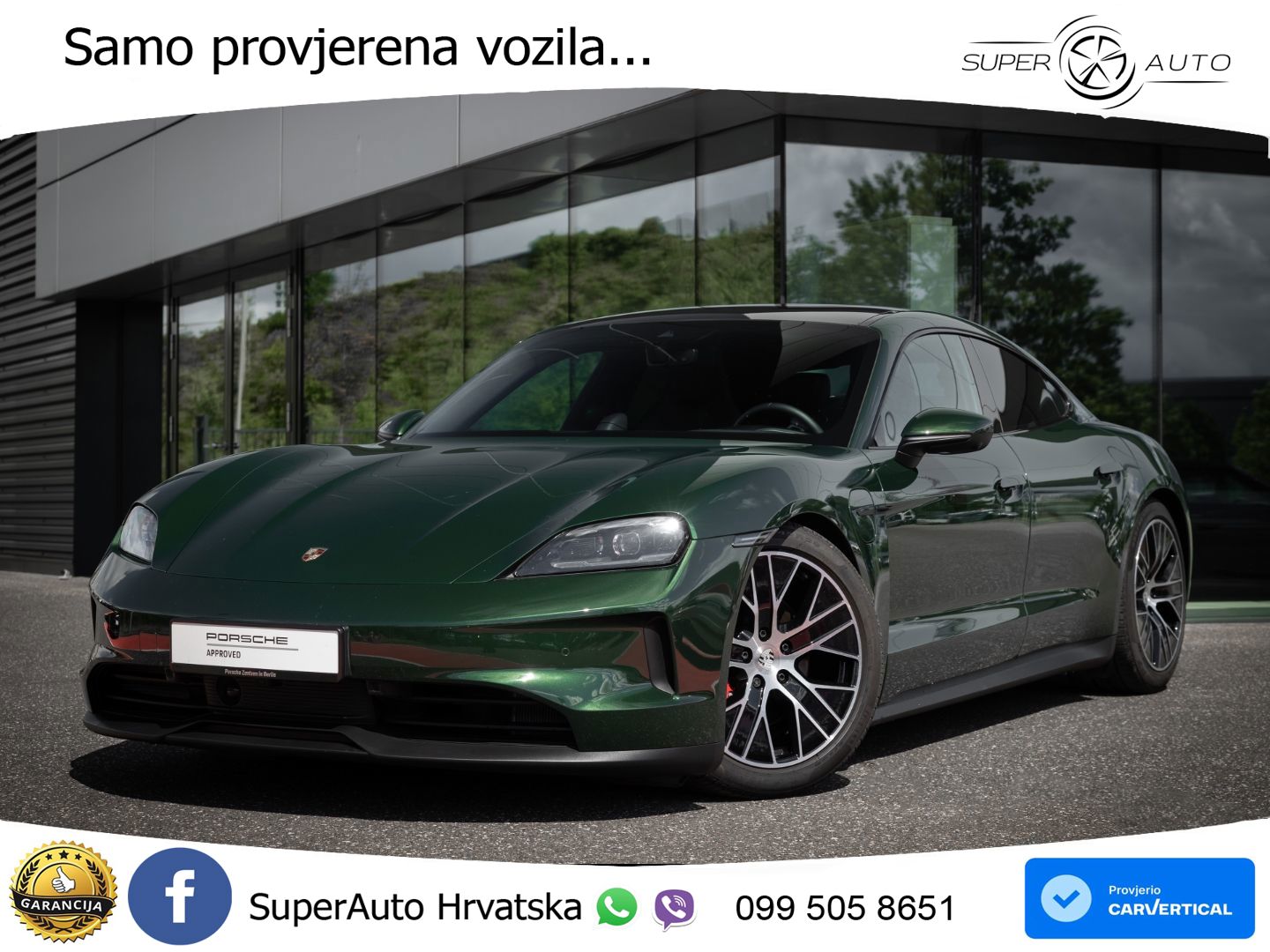 Porsche Taycan 4S 105 kWh (598 KS)