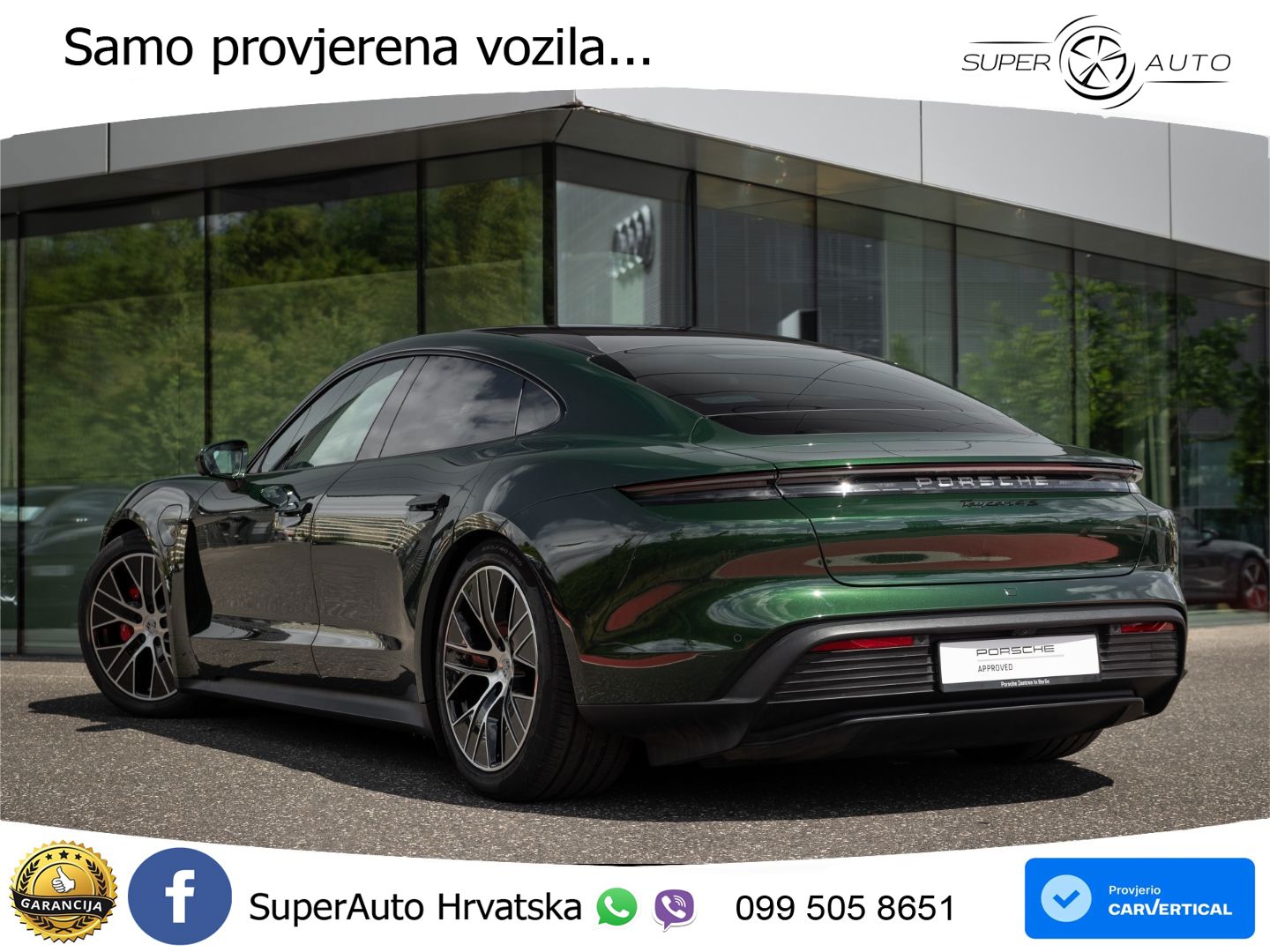 Porsche Taycan 4S 105 kWh (598 KS)