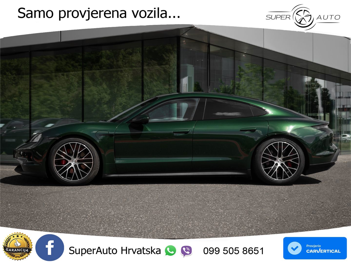 Porsche Taycan 4S 105 kWh (598 KS)