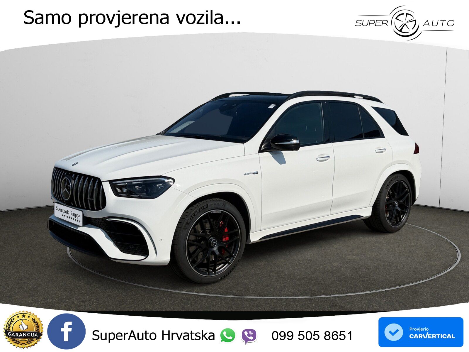 Mercedes AMG GLE 63 S V8 (612 KS) EQ Boost 4MATIC+ AMG SPEEDSHIFT TCT 9G LED+GR SJED+ACC