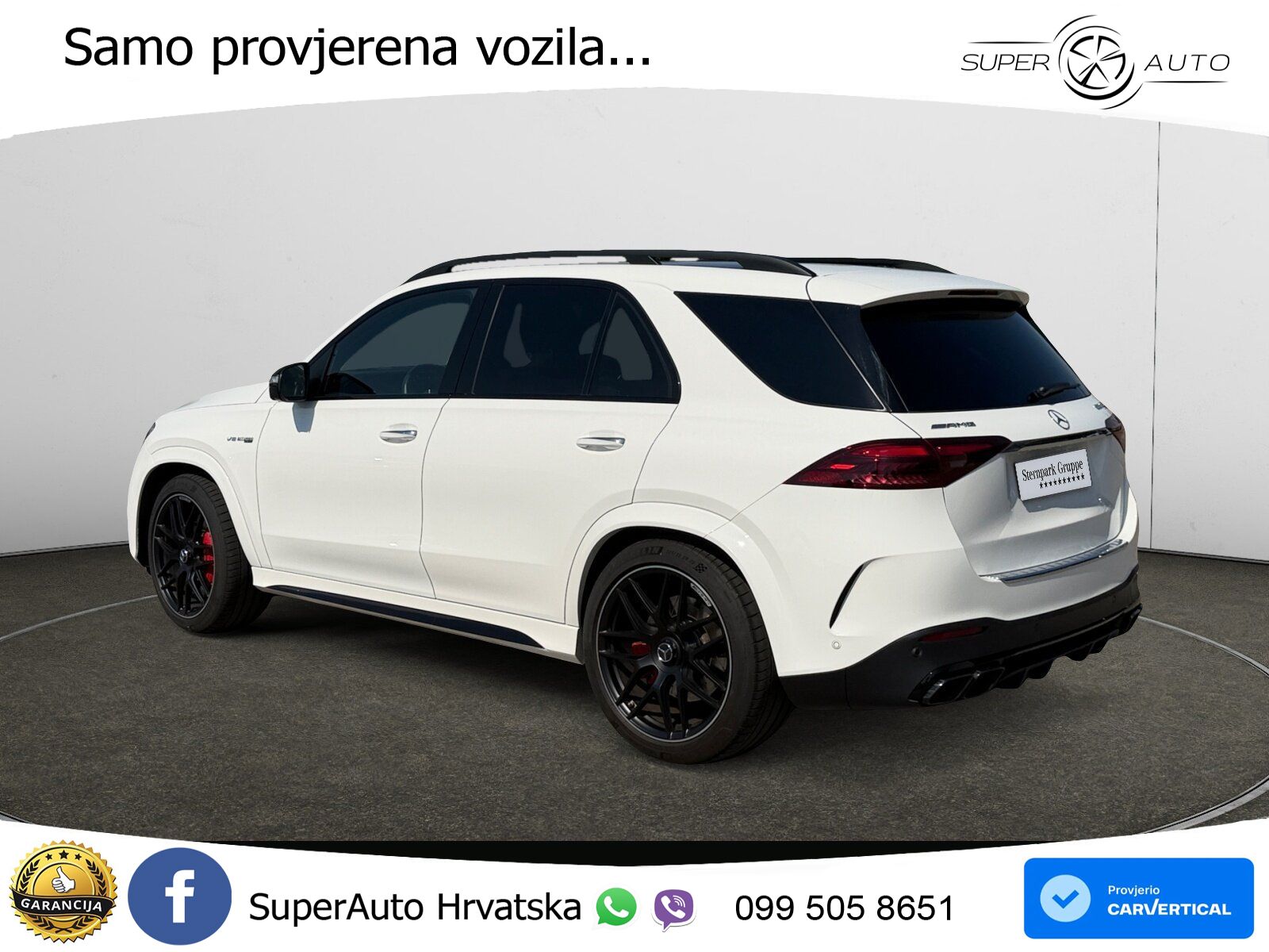 Mercedes AMG GLE 63 S V8 (612 KS) EQ Boost 4MATIC+ AMG SPEEDSHIFT TCT 9G LED+GR SJED+ACC