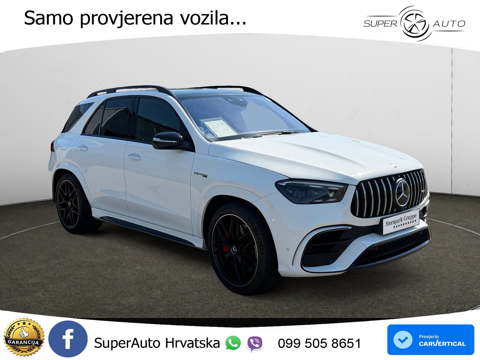 Mercedes AMG GLE 63 S V8 (612 KS) EQ Boost 4MATIC+ AMG SPEEDSHIFT TCT 9G LED+GR SJED+ACC