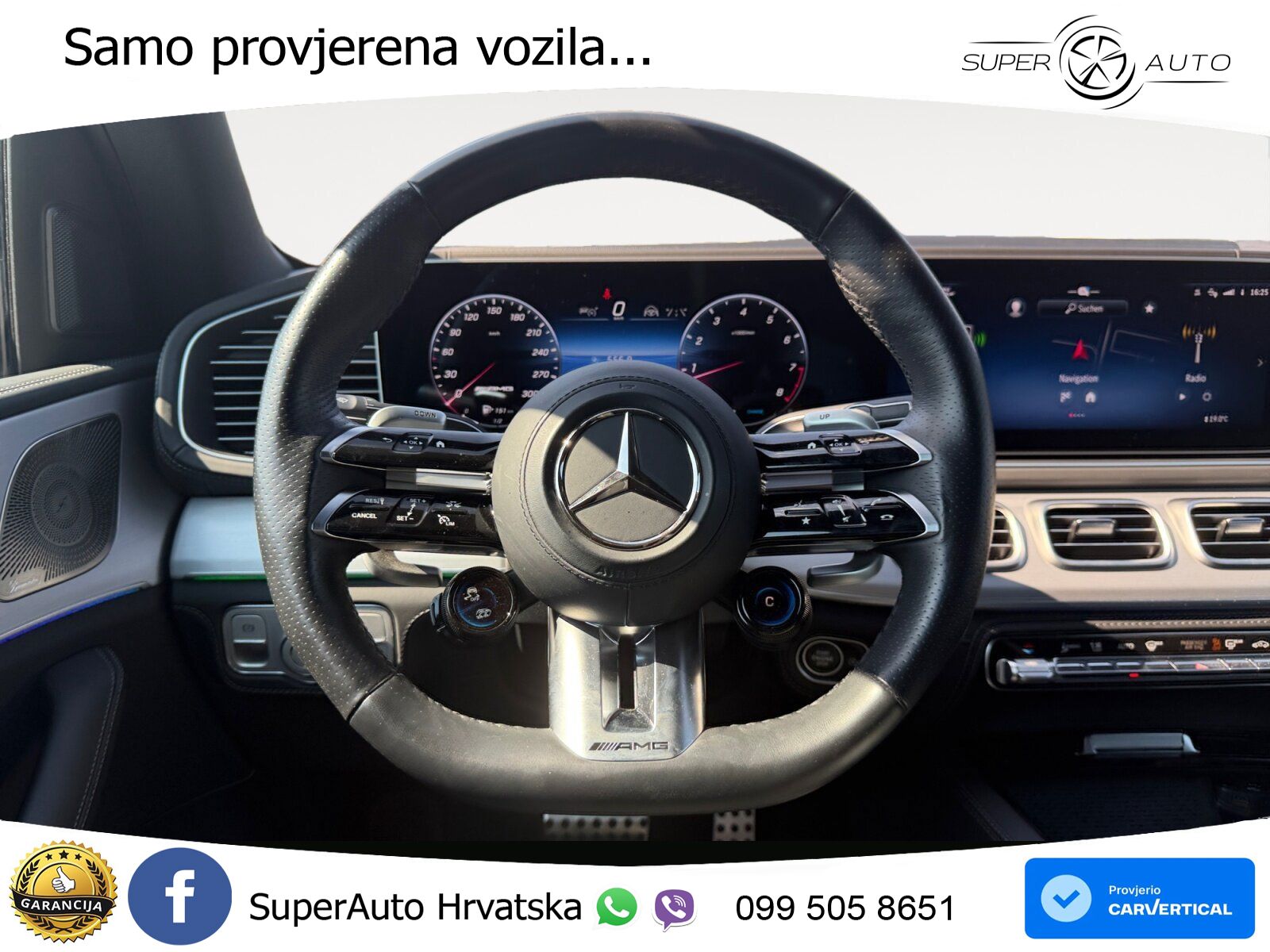 Mercedes AMG GLE 63 S V8 (612 KS) EQ Boost 4MATIC+ AMG SPEEDSHIFT TCT 9G LED+GR SJED+ACC