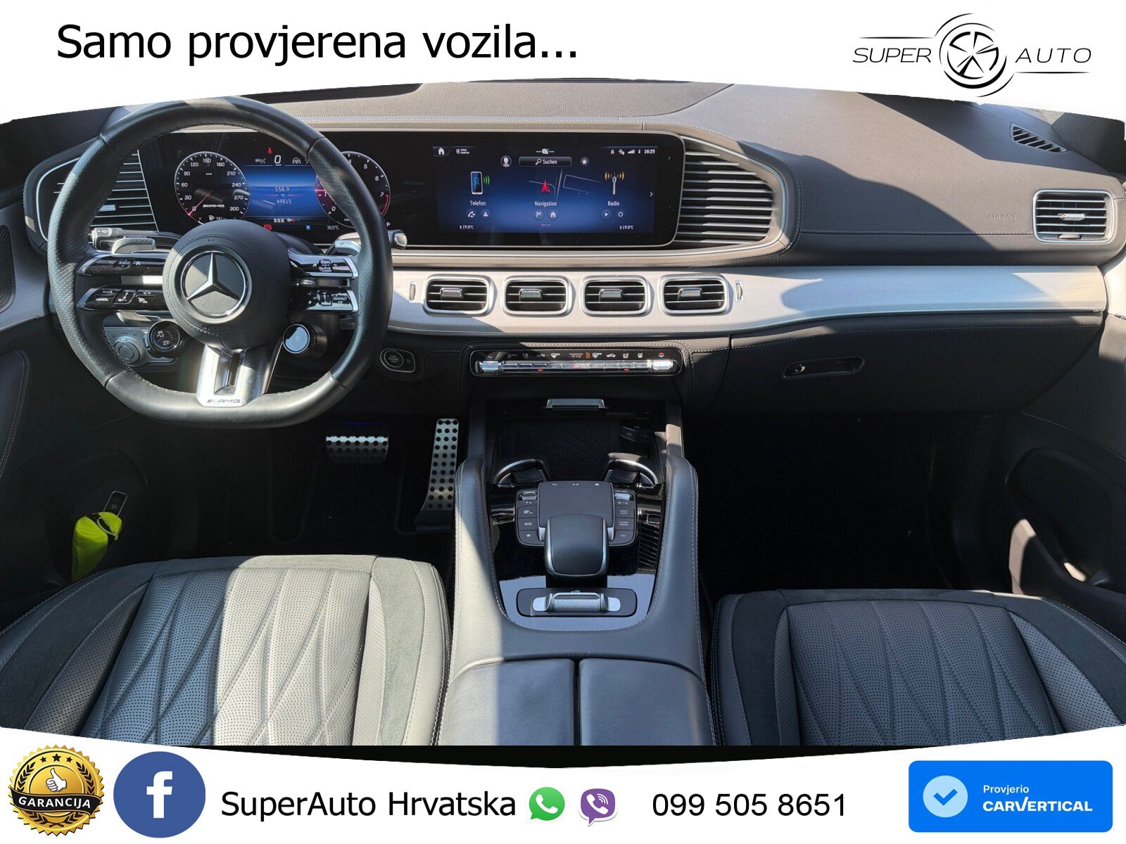 Mercedes AMG GLE 63 S V8 (612 KS) EQ Boost 4MATIC+ AMG SPEEDSHIFT TCT 9G LED+GR SJED+ACC