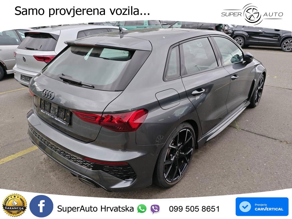 Audi RS3 Sportback 2.5 TFSI (400 KS) quattro S tronic LED+GR SJED+ACC