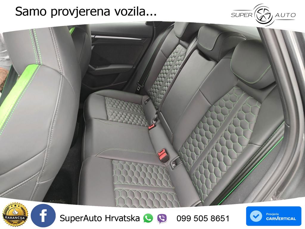 Audi RS3 Sportback 2.5 TFSI (400 KS) quattro S tronic LED+GR SJED+ACC