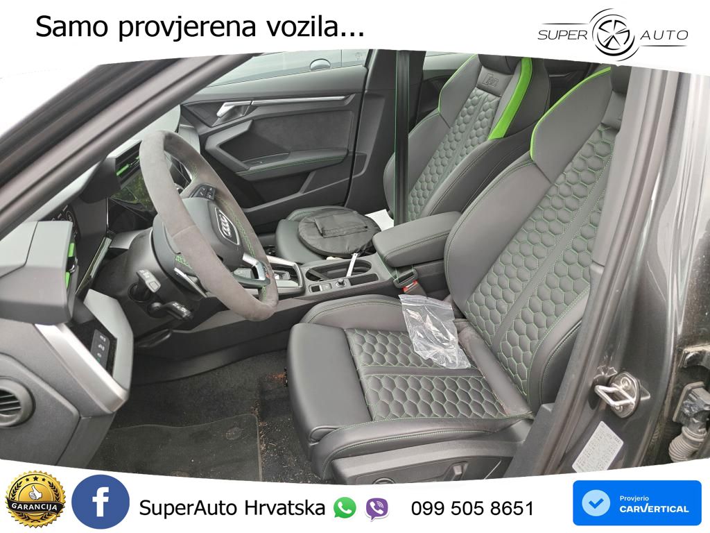 Audi RS3 Sportback 2.5 TFSI (400 KS) quattro S tronic LED+GR SJED+ACC