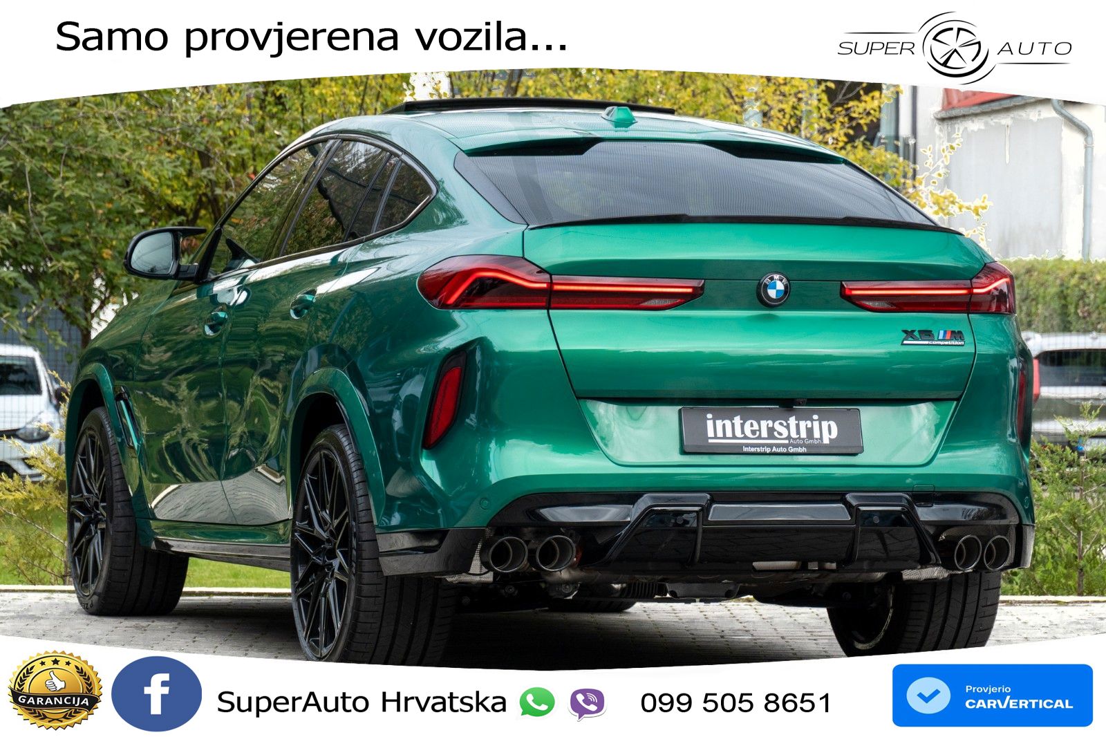 BMW X6 M Competition 4.4 V8 (625 KS) xDrive Steptronic LED+GR SJED+ACC
