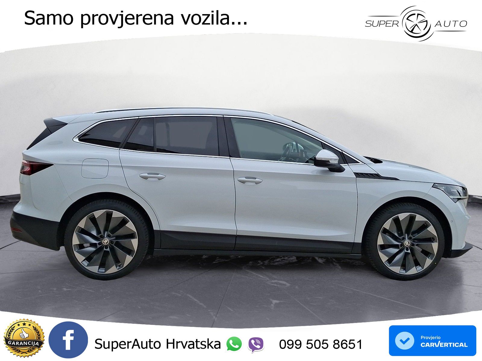 Škoda Enyaq iV 80x 82 kWh (265 KS) AWD Suite LED+GR SJED+ACC