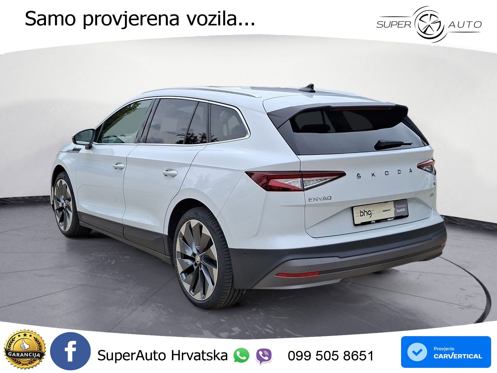 Škoda Enyaq iV 80x 82 kWh (265 KS) AWD Suite LED+GR SJED+ACC