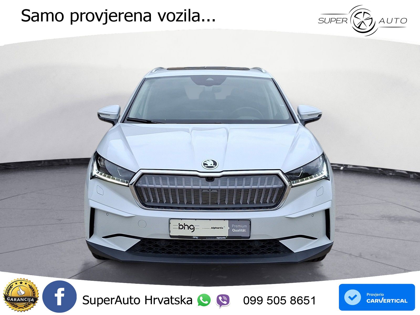 Škoda Enyaq iV 80x 82 kWh (265 KS) AWD Suite LED+GR SJED+ACC