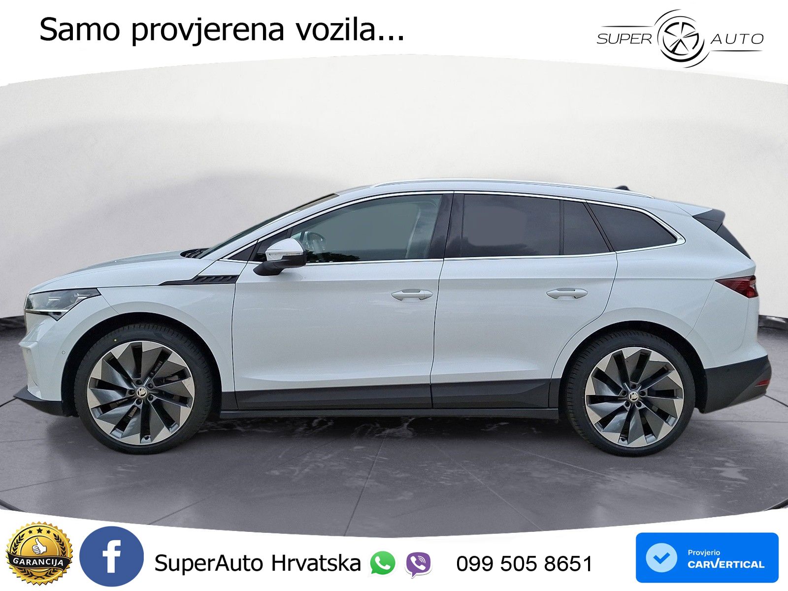 Škoda Enyaq iV 80x 82 kWh (265 KS) AWD Suite LED+GR SJED+ACC
