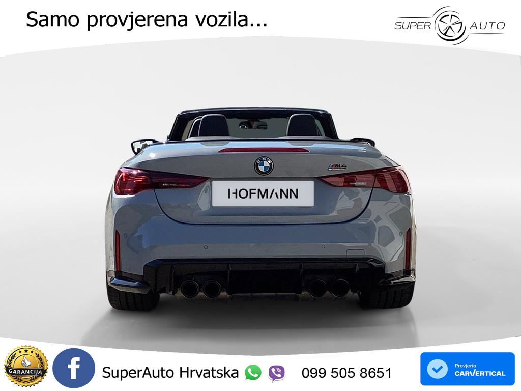 BMW M4 Convertible Competition 3.0 (530 KS) xDrive Steptronic
