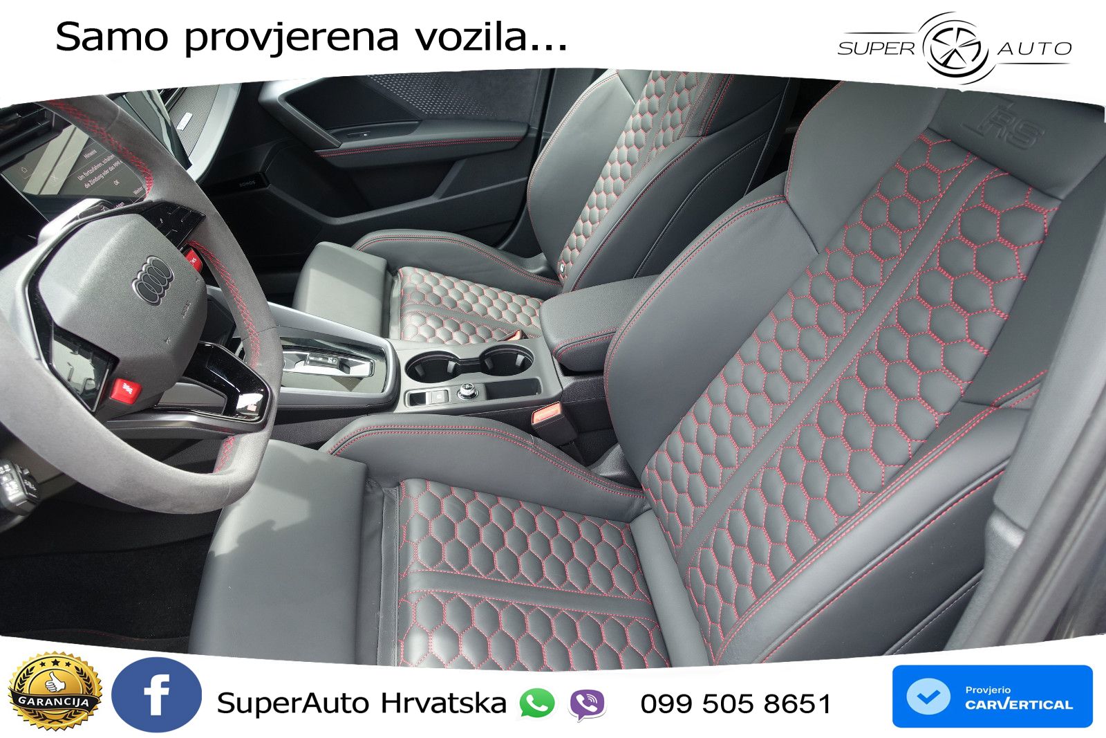 Audi RS3 Sedan 2.5 TFSI (400 KS) quattro S tronic LED+GR SJED+ACC