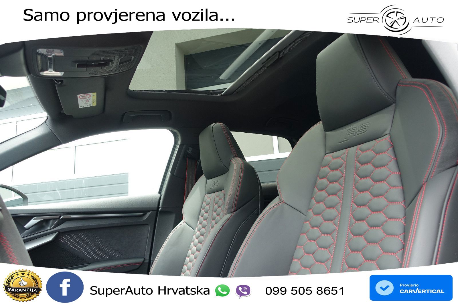 Audi RS3 Sedan 2.5 TFSI (400 KS) quattro S tronic LED+GR SJED+ACC