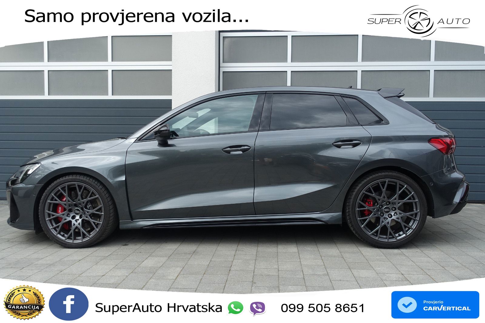 Audi RS3 Sedan 2.5 TFSI (400 KS) quattro S tronic LED+GR SJED+ACC