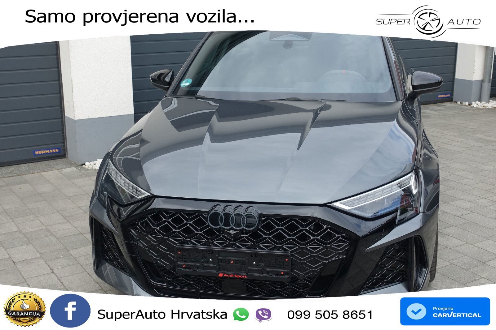 Audi RS3 Sedan 2.5 TFSI (400 KS) quattro S tronic LED+GR SJED+ACC