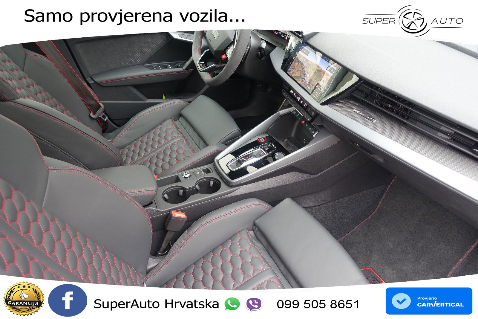 Audi RS3 Sedan 2.5 TFSI (400 KS) quattro S tronic LED+GR SJED+ACC